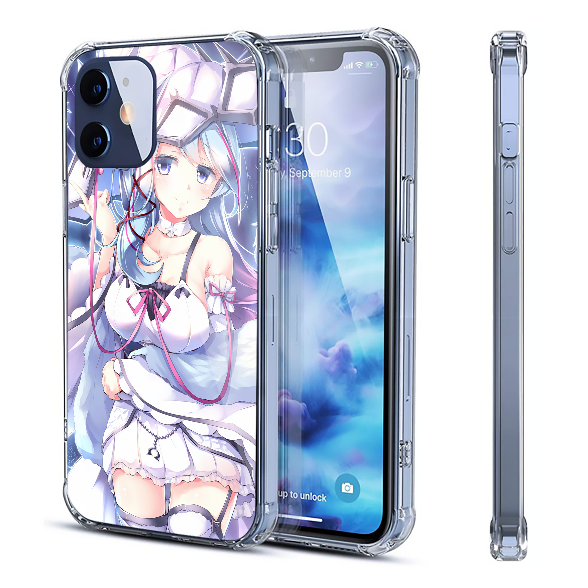 （画像用） 遊☆戯☆王 Yu-Gi-Oh! 【iPhone 12シリーズ対応】透明スマホケース（クリアソフトケース）